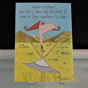 Funny Birthday Card Another Birthday Don't Worry